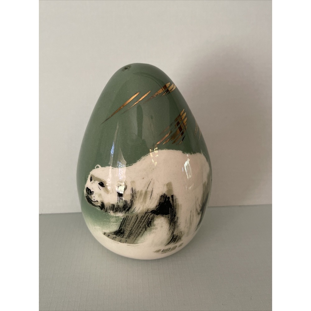 Vintage Midcentury Matthew Adams Sascha Brastoff Alaska Salt Pepper Spice Shaker